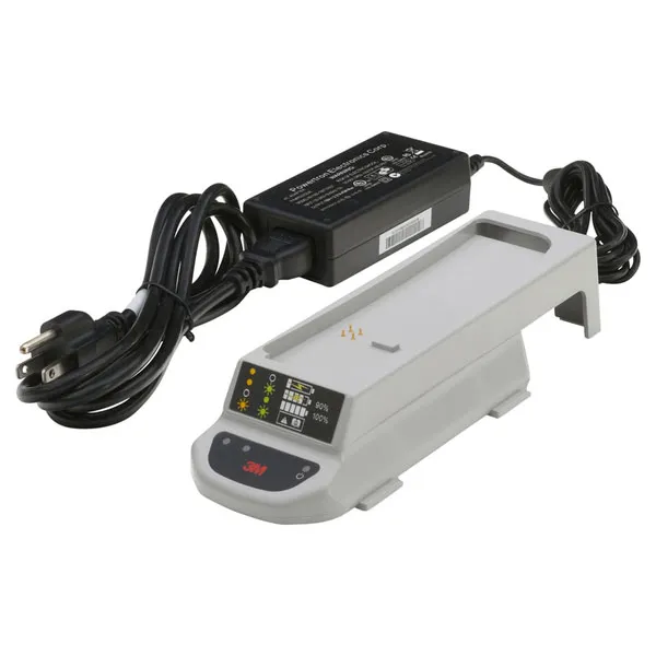 3M TR-341UK SINGLE STATION CHARGE — Grey